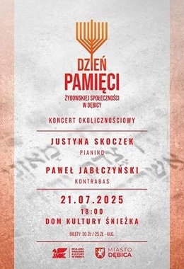 Koncert: Dzień pamięci społeczności żydowskiej w Dębicy
